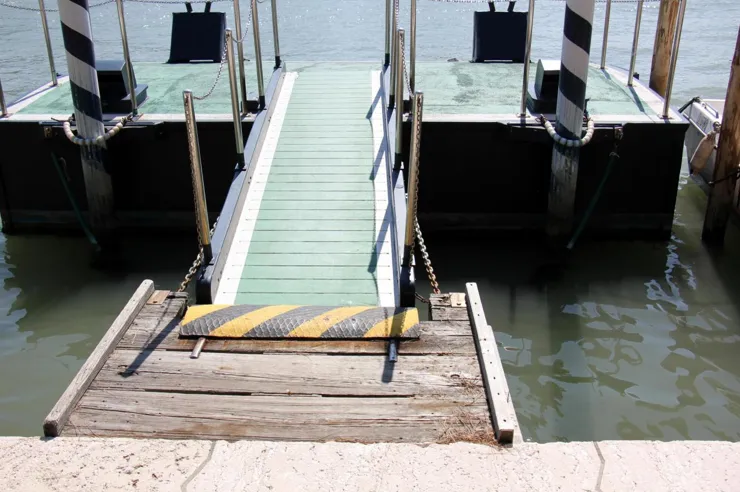 Boost Dock Stability with an Aluminum Floating System Boost Dock Stability with an Aluminum Floating System