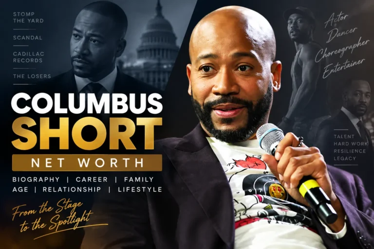 Columbus Short Net Worth Age, Career, Wife, Family, Height, and Biography