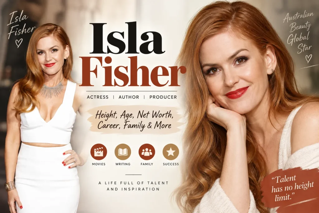 Isla Fisher Height, Age, Net Worth, Career, Family, and Biography