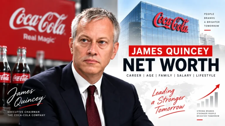 James Quincey Net Worth Age, Career, Family, Salary, and Wealth in 2026